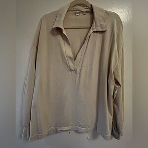 Cozy Xirena Collared Blouse